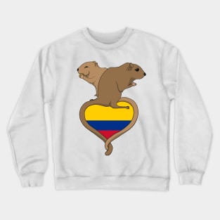 Gerbil Colombia (light) Crewneck Sweatshirt